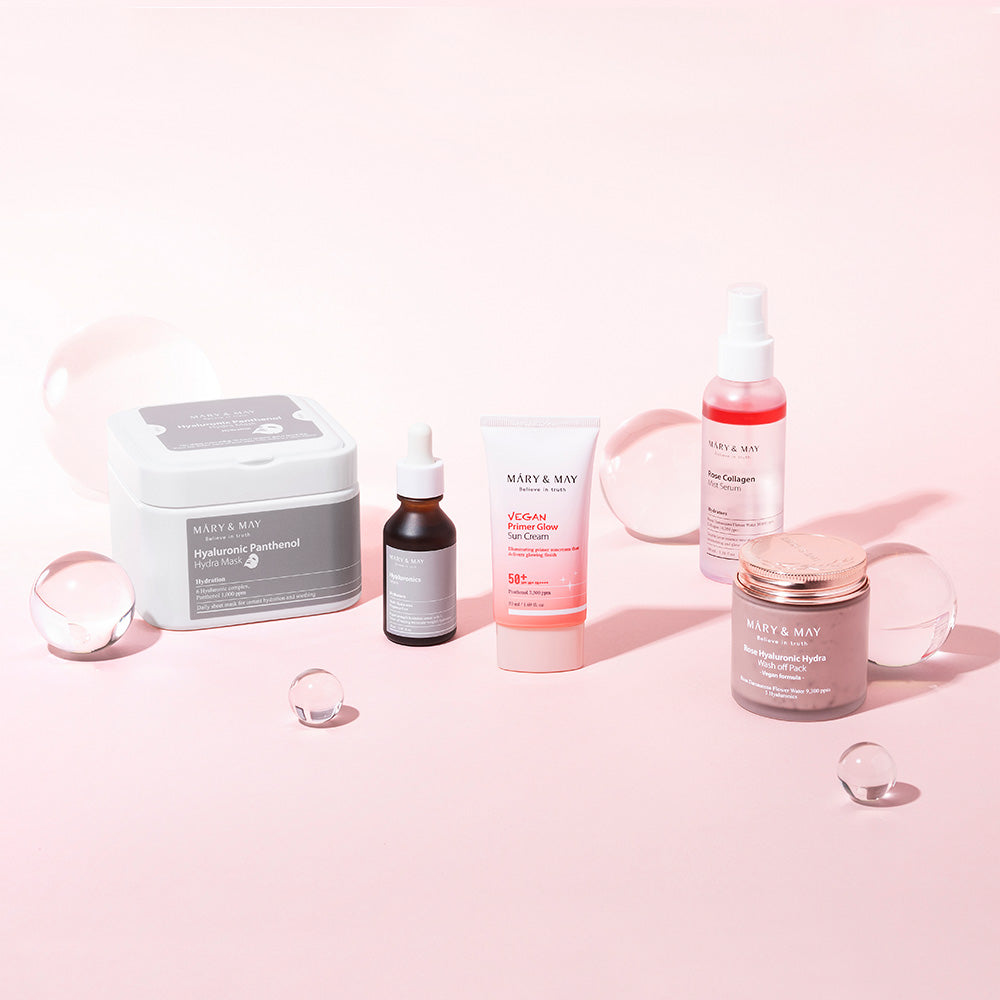 Mary&May Rose Hyaluronic Hydra Wash off Pack 125g