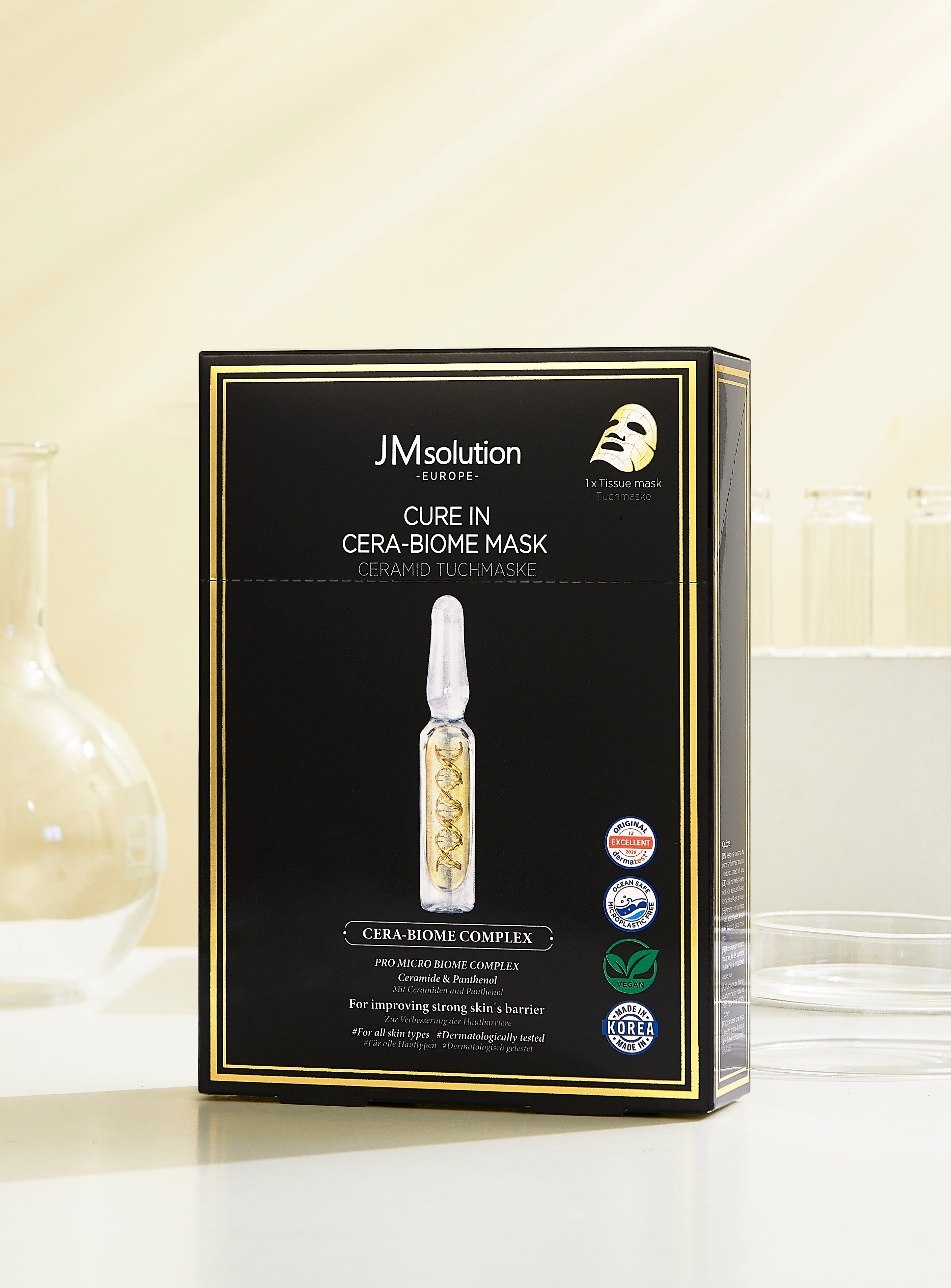 JMSOLUTION Europe MASQUE CURE EN CÉRA-BIOME 10EA