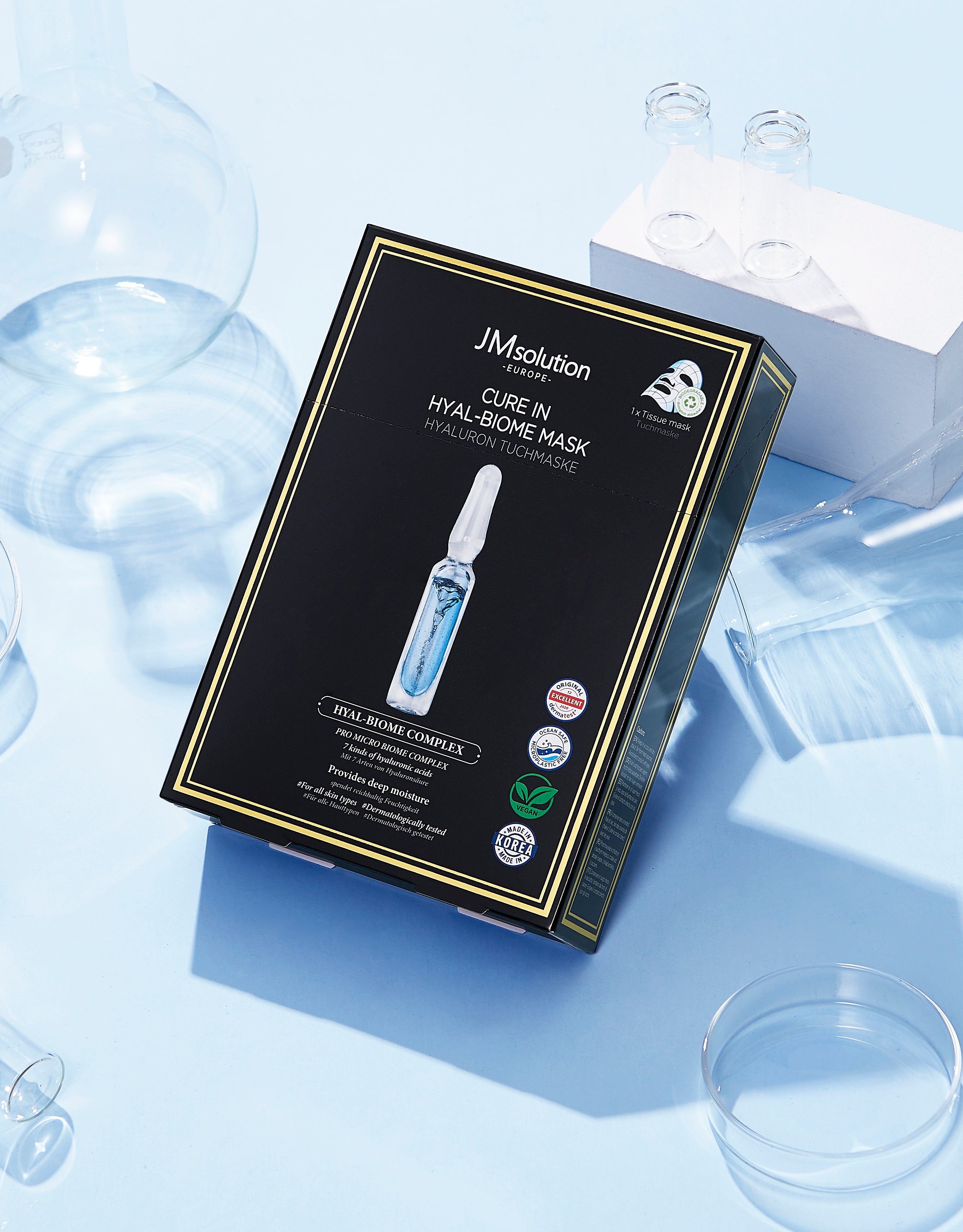 JMSOLUTION Europe CURE IN HYAL-BIOME MASQUE 10EA