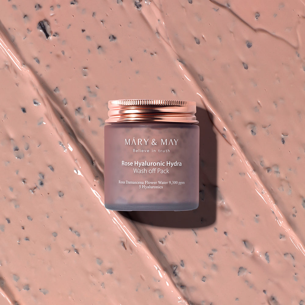 Mary&May Rose Hyaluronic Hydra Wash off Pack 125g