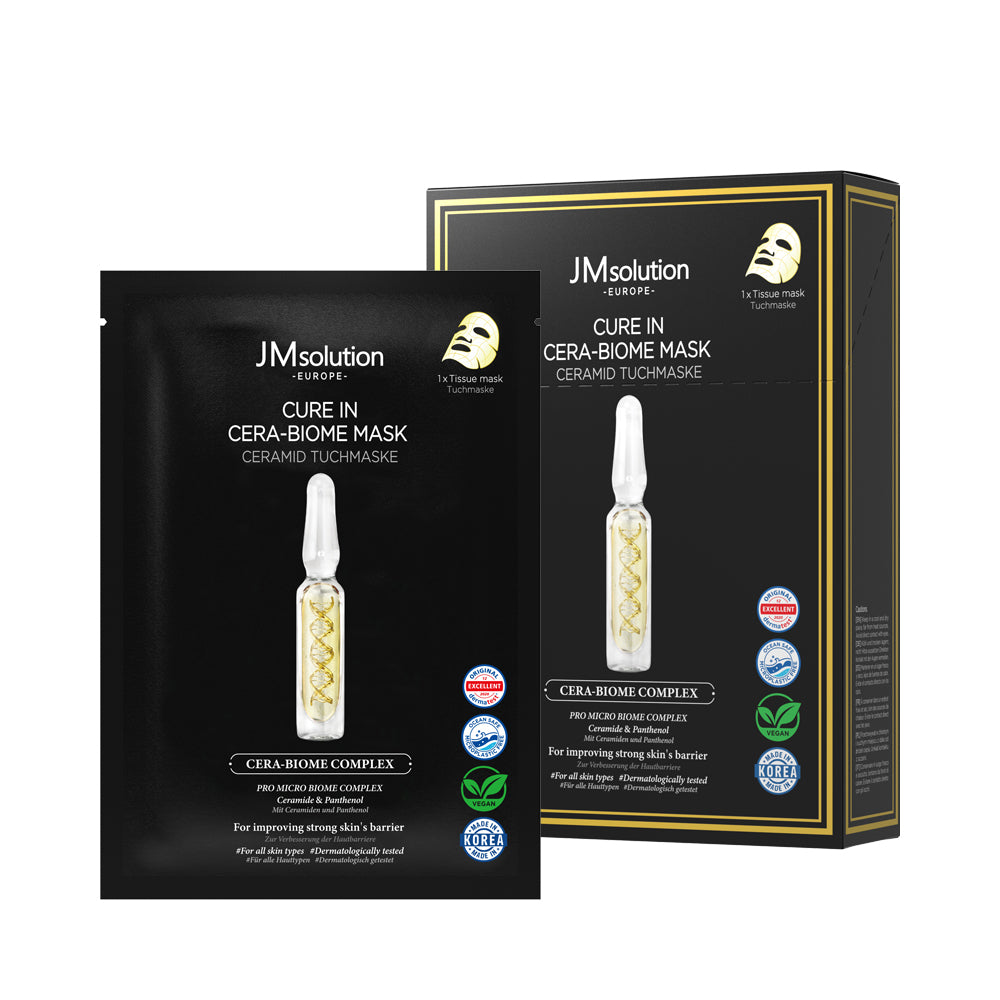 JMSOLUTION Europe CURE IN CERA-BIOME MASK 10EA