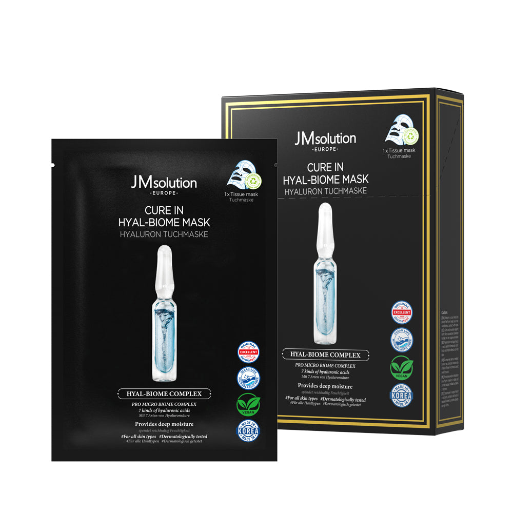 JMSOLUTION Europe CURE IN HYAL-BIOME MASQUE 10EA