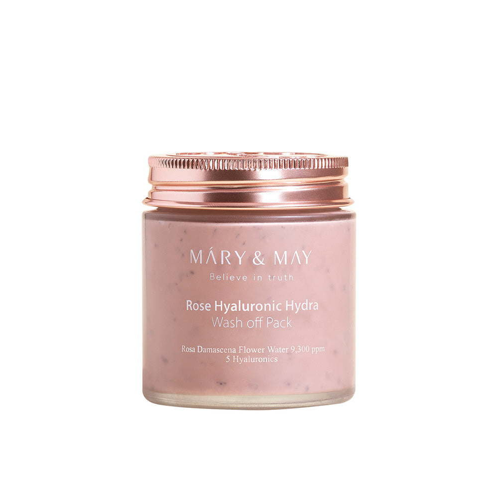 Mary&May Rose Hyaluronic Hydra Wash off Pack 125g