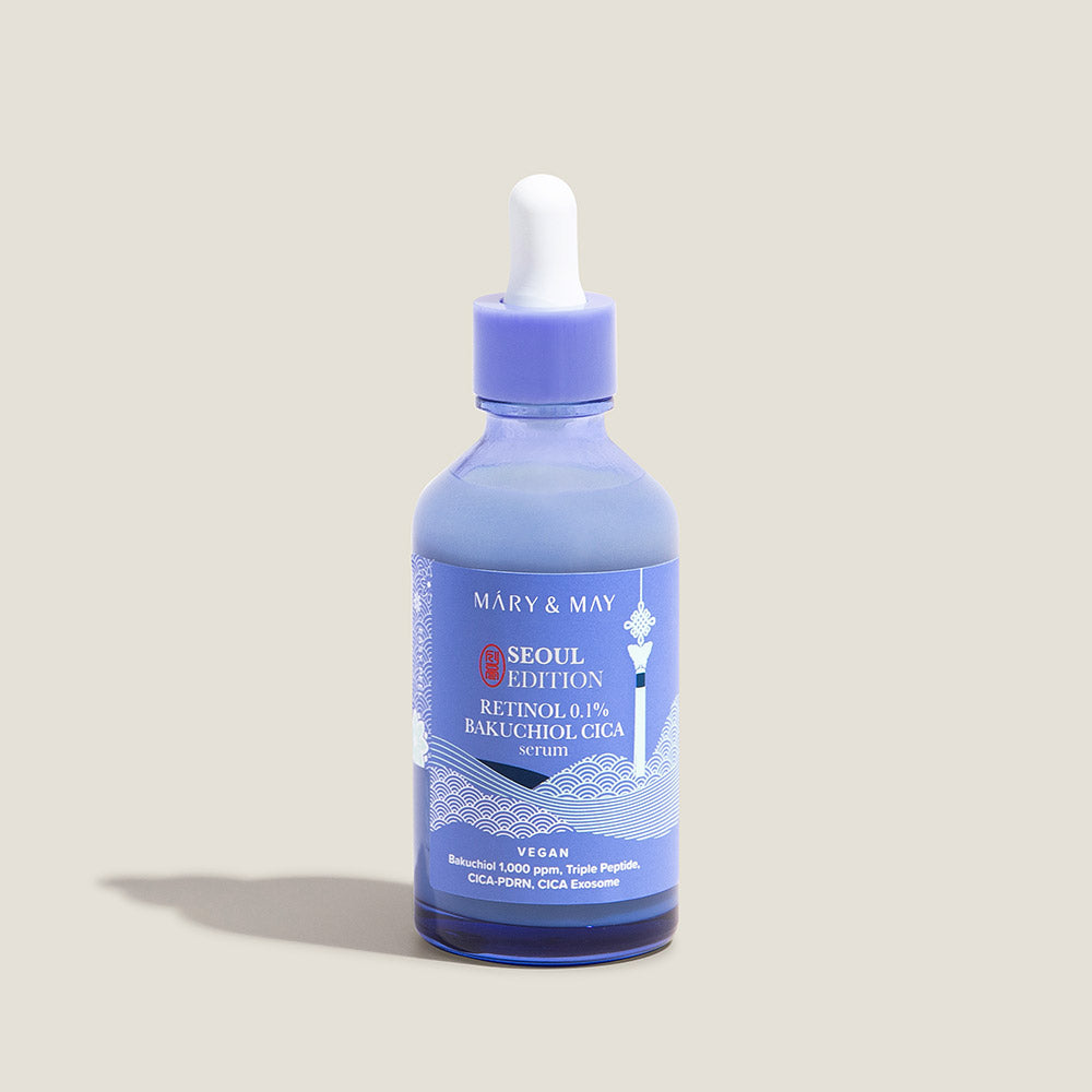 Mary&May [Seoul Edition] Retinol 0.1% Bakuchiol Cica Serum 80ml