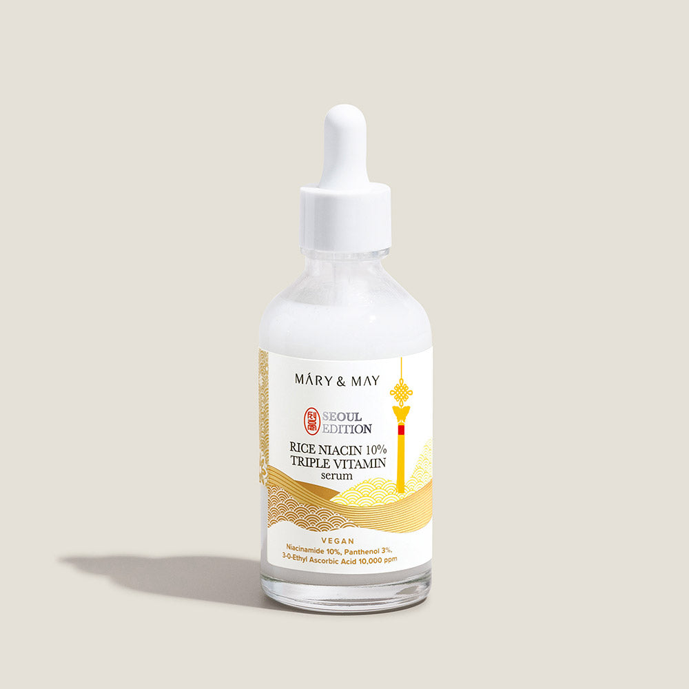 Mary&May [Édition Séoul] Sérum Triple Vitamine 80ml au Riz Niacin 10%