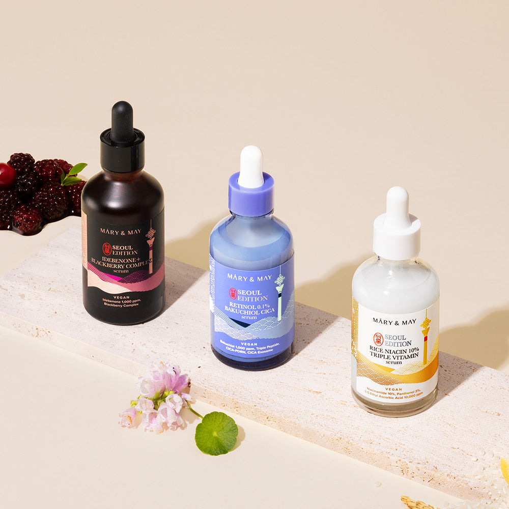 Mary&May [Édition Séoul] Sérum Complexe Idébénone+Mûre 80ml