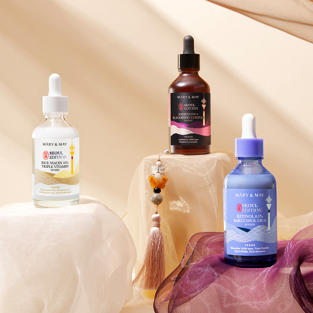 Mary&May [Seoul Edition] Retinol 0.1% Bakuchiol Cica Serum 80ml