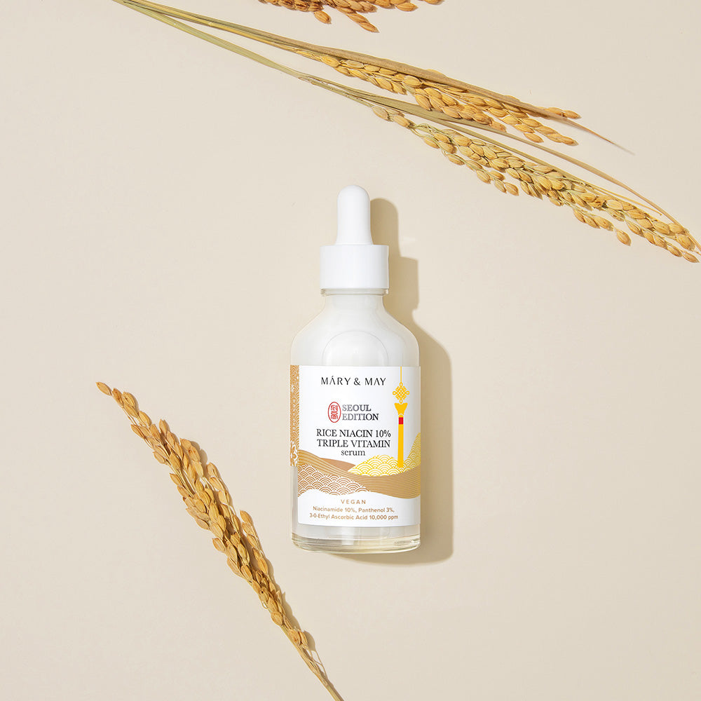 Mary&May [Édition Séoul] Sérum Triple Vitamine 80ml au Riz Niacin 10%