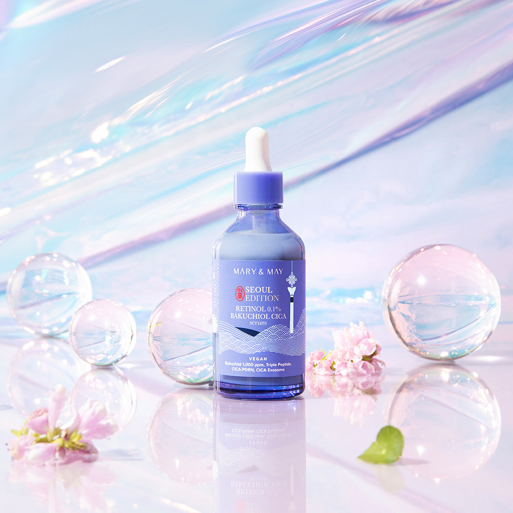 Mary&May [Seoul Edition] Retinol 0.1% Bakuchiol Cica Serum 80ml