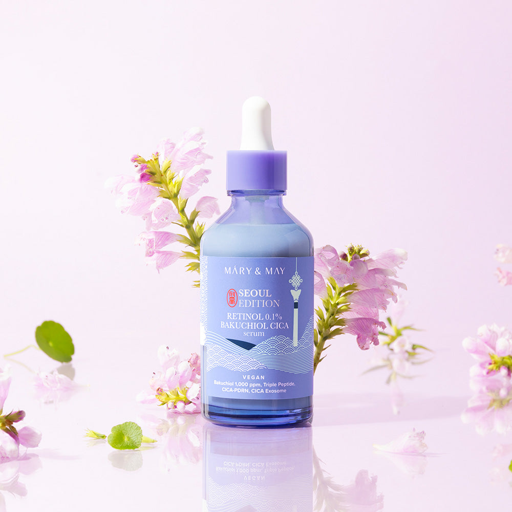 Mary&May [Seoul Edition] Retinol 0.1% Bakuchiol Cica Serum 80ml