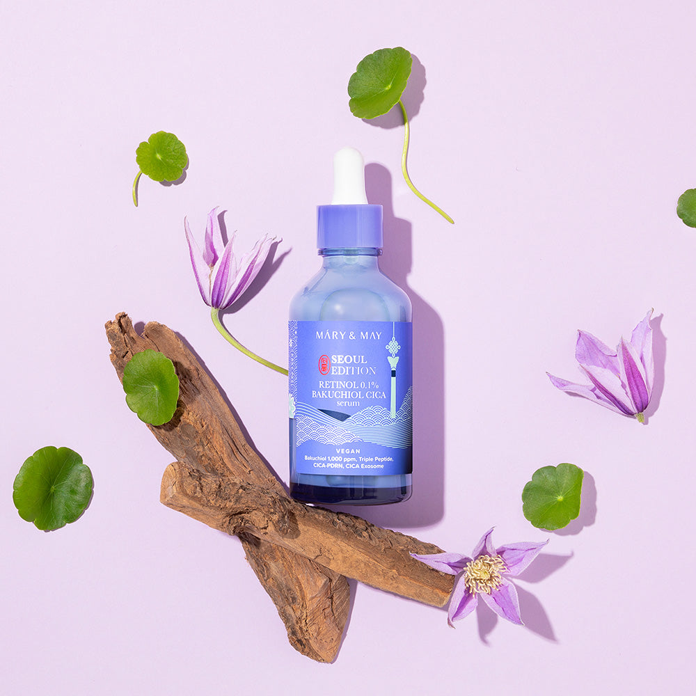 Mary&May [Seoul Edition] Retinol 0.1% Bakuchiol Cica Serum 80ml