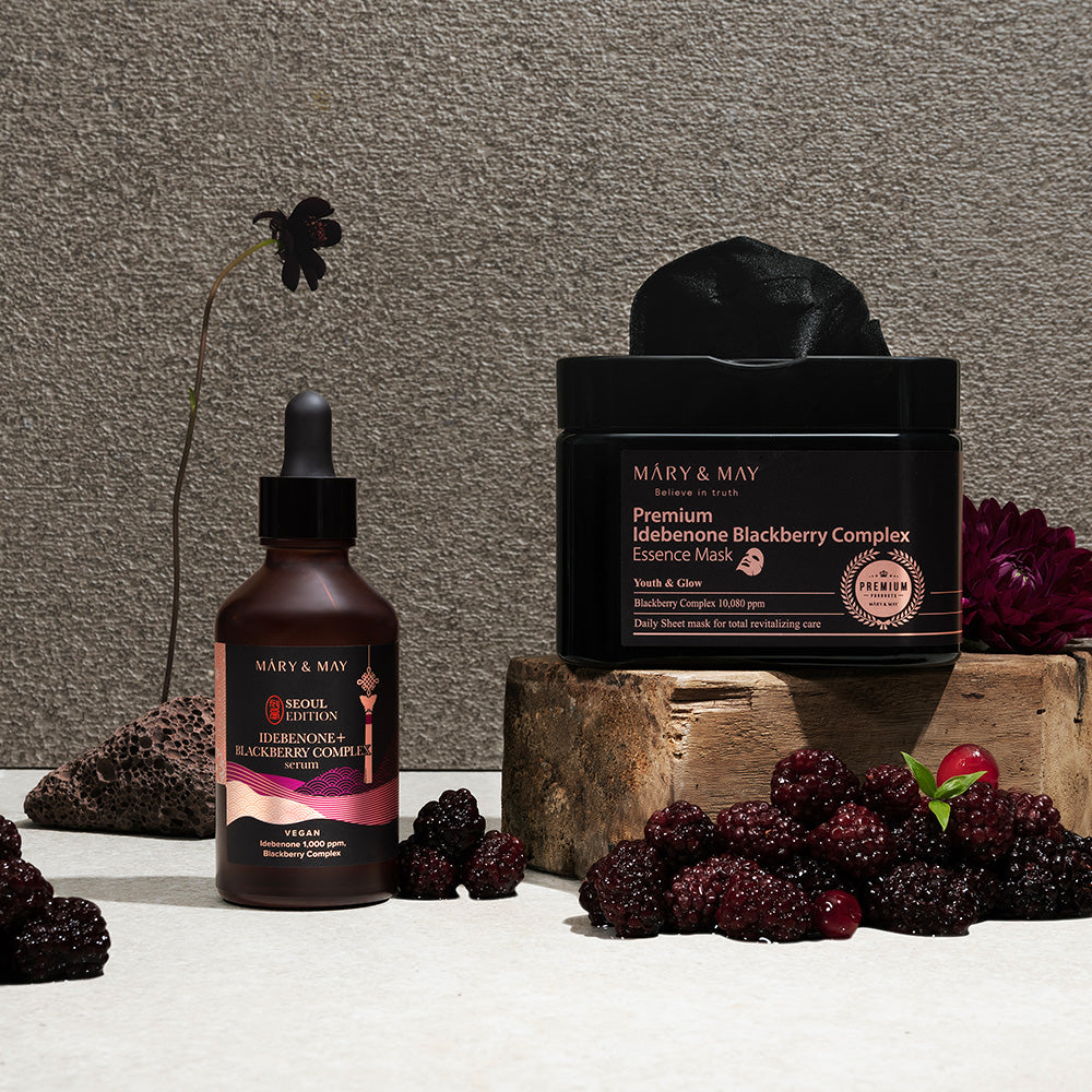 Mary&May [Édition Séoul] Sérum Complexe Idébénone+Mûre 80ml