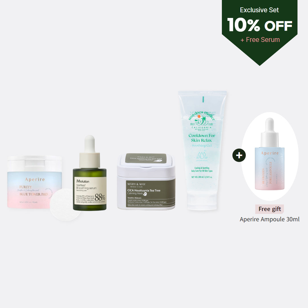 Gamme de soins apaisants
