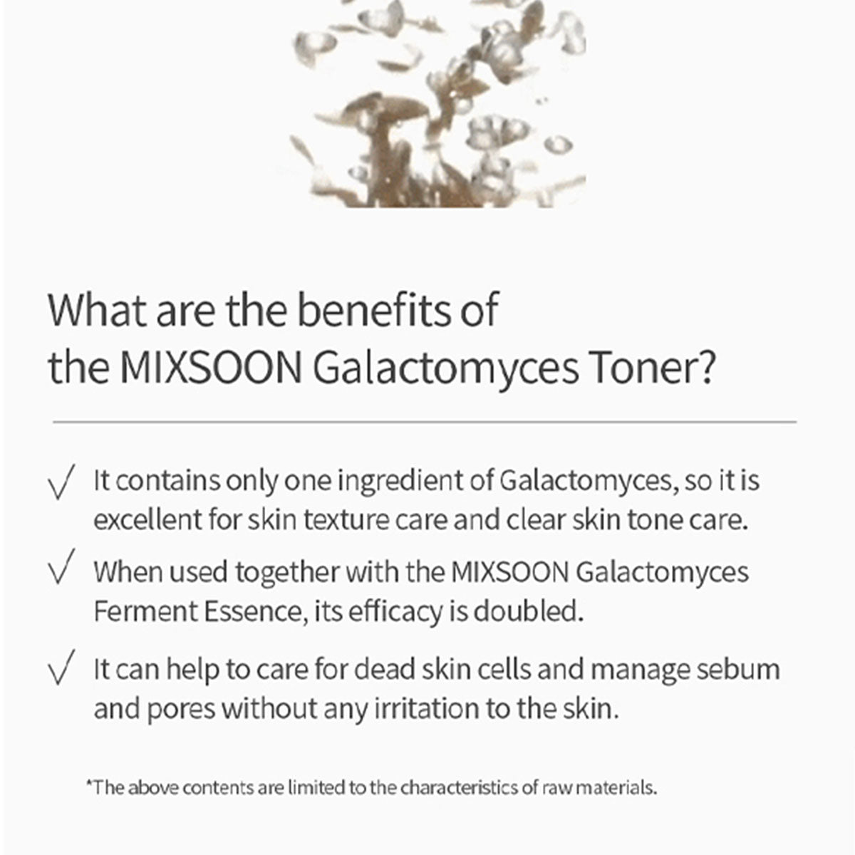 MIXSOON Galactomyces Toner [300 ml]