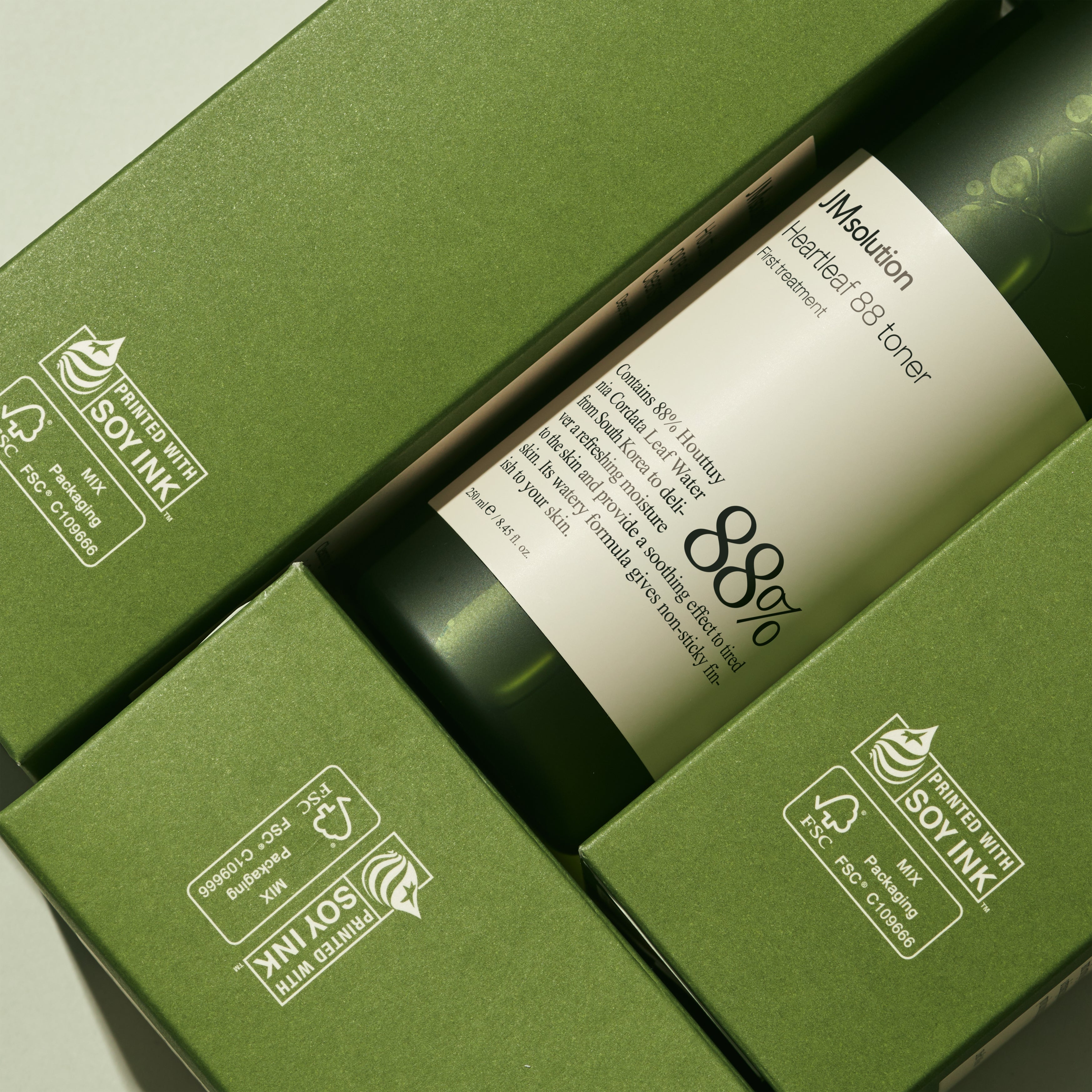 JMSOLUTION HEARTLEAF 88 TONER 250ml