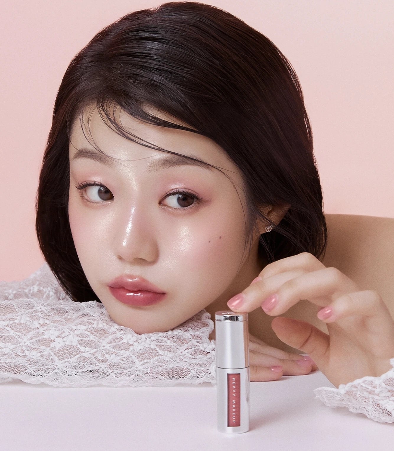 Hevvy Makeup First Stain Glow Tint NUDE BLOOM 3.5ml