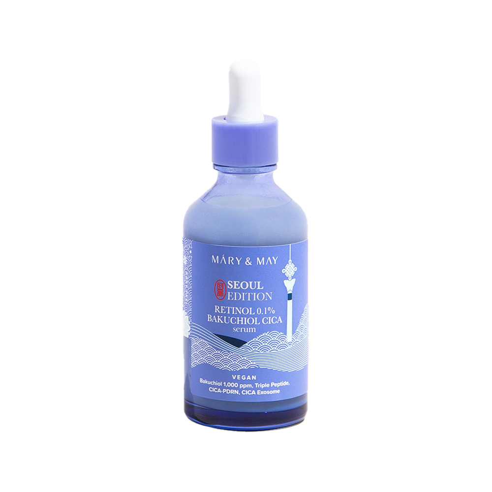 Mary&May [Édition Séoul] Sérum Retinol 0,1% Bakuchiol Cica 80 ml