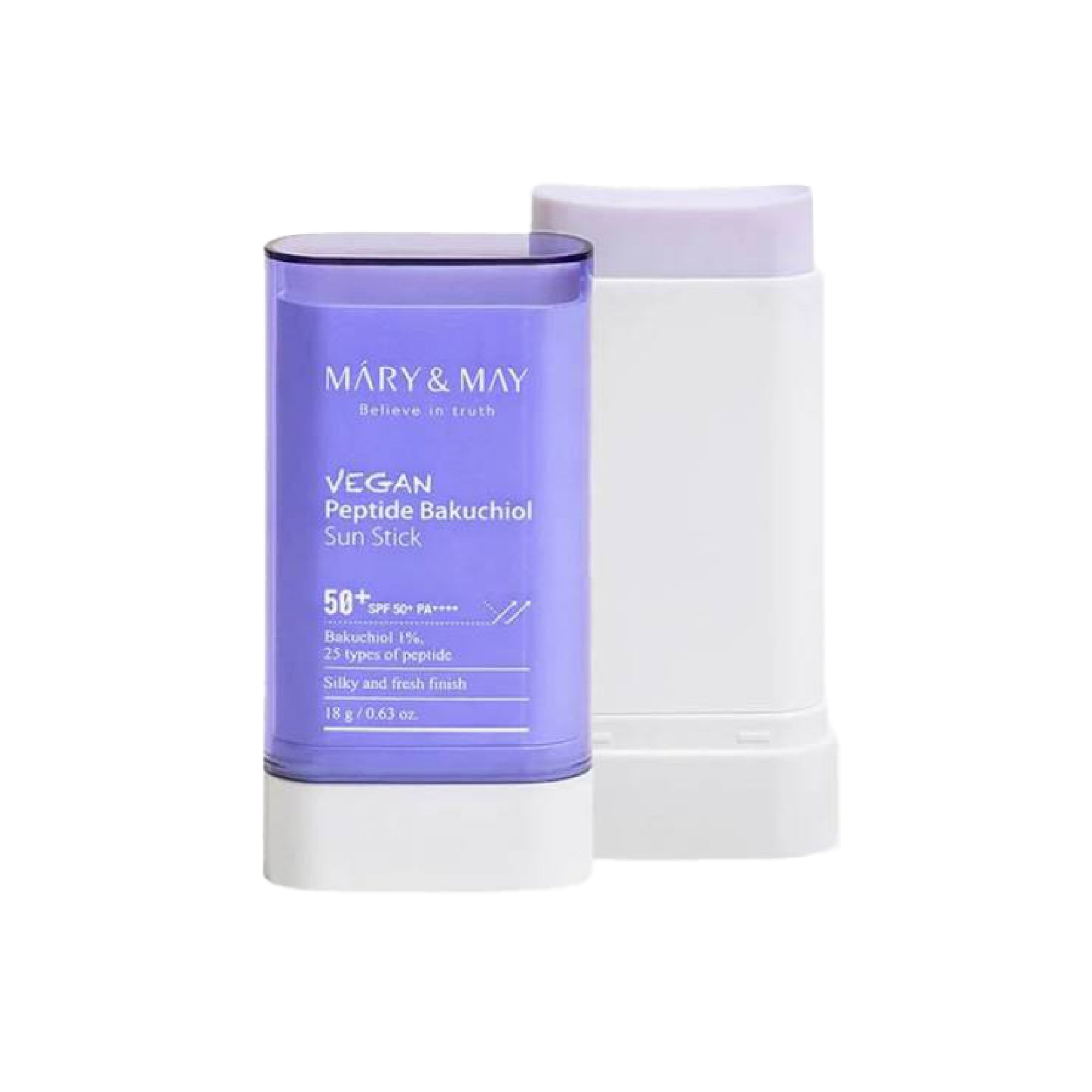 Mary&May Vegan Peptide Bakuchiol Sun Stick SPF50+ PA++++ 18g