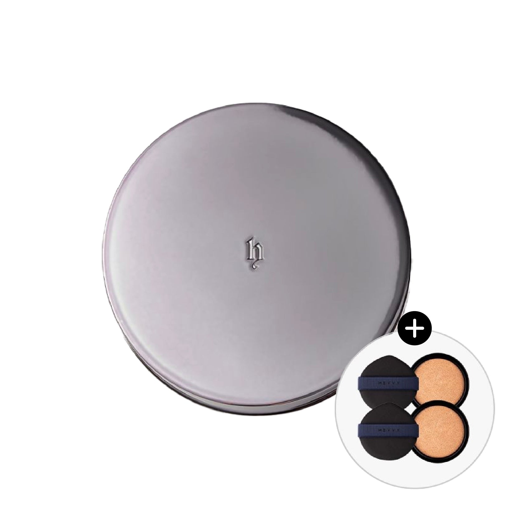 Hevvy Makeup Gleaming Skin H Cushion / Semi Mat (+recharge) 10g