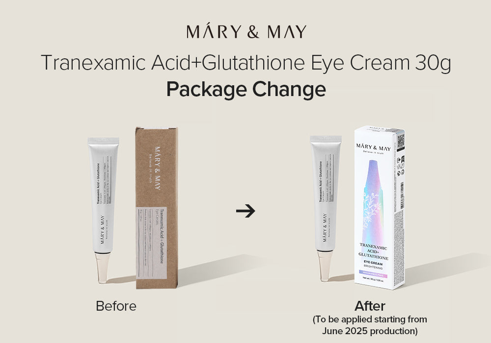 Mary&May Crème Contour des Yeux Acide Tranexamique + Glutathion 30g